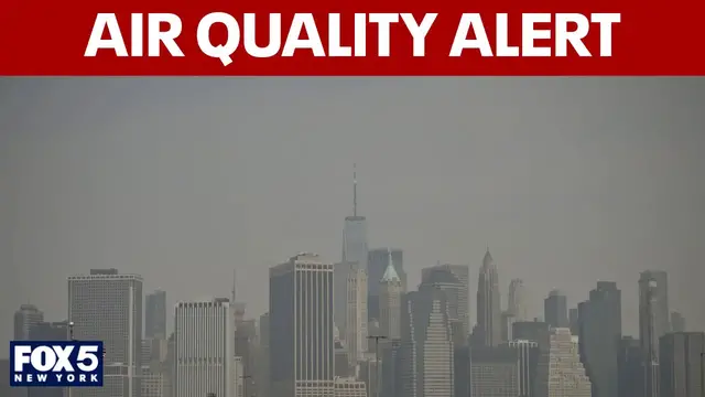 Video thumbnail for NYC air quality alert: How concerned should you be?