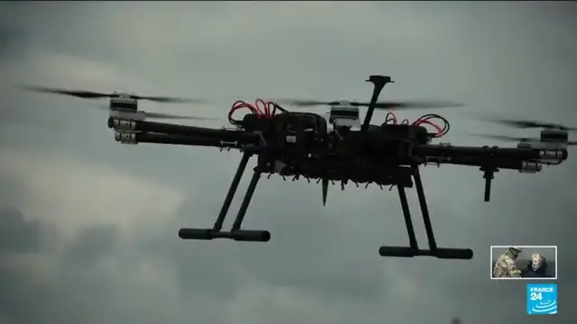 'Video thumbnail for Ukraine develops its drone industry as it seeks to triple production'