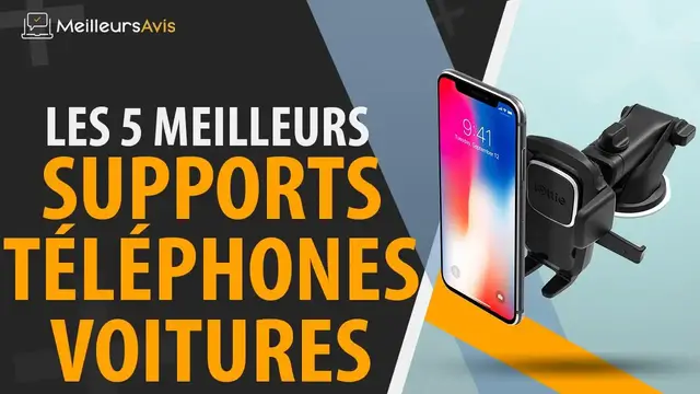 Video thumbnail for ⭐️ MEILLEUR SUPPORT TÉLÉPHONE VOITURE - Avis & Guide d'achat (Comparatif 2021)