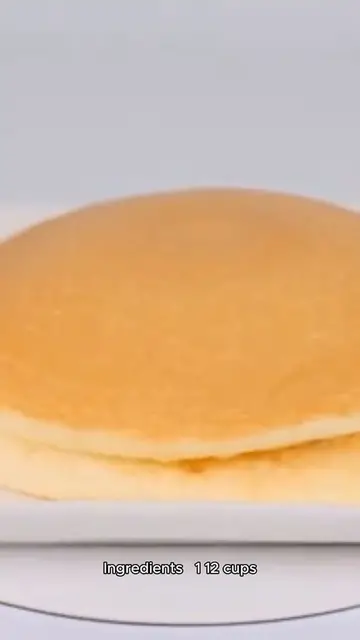 'Video thumbnail for pancake recipe'