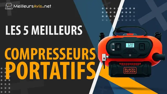 Video thumbnail for ⭐️ MEILLEUR COMPRESSEUR PORTATIF - Avis & Guide d'achat (Comparatif 2021)
