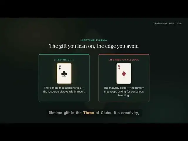 Video thumbnail for The Shadow of the 5♦ — The Dynamic Entrepreneur | Cardology Pro