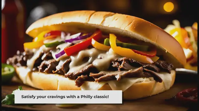 Video thumbnail for Easy Classic Philly Cheesesteak - Krystel's Cooking