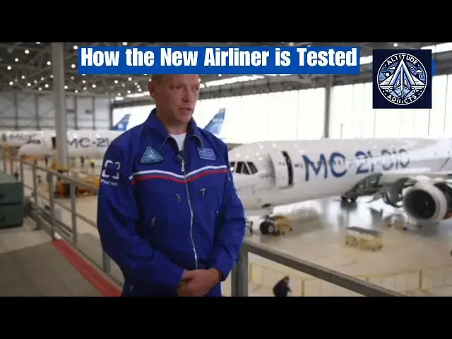 Video thumbnail for Interview with Yakovlev's Nikolai Fonurin — Lead flight test engineer for the MC-21 aircraft
