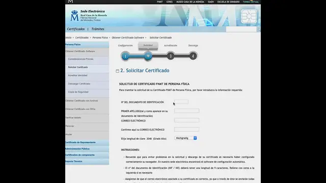 Video thumbnail for Online Identifikation - Zertifikat in Spanien beantragen