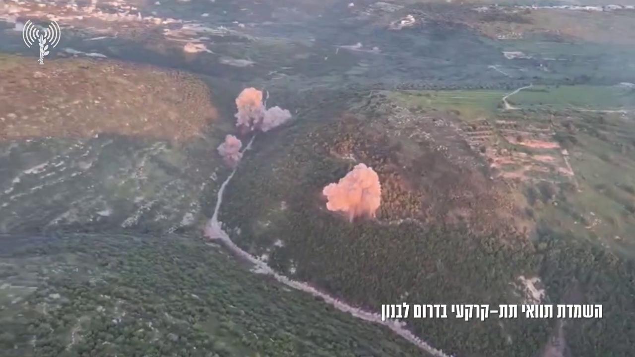 Video thumbnail for Lebanon: Israeli Brigade 401 Destroys 80-Meter Underground Route in Southern Lebanon.
