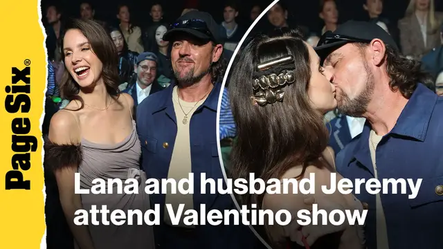 'Video thumbnail for Lana Del Rey and husband Jeremy Dufrene turn heads during Paris Fashion Week'