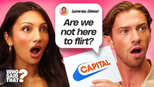 Video thumbnail for Can Love Island UK's Jasmine and Kavan guess 'Who Said That?' | Capital interview