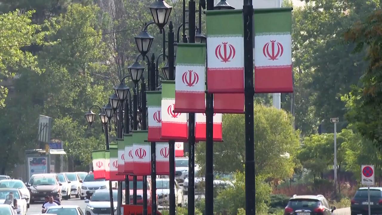 Video thumbnail for China: Netanyahu claims never to allow Iran to have nuclear weapons.