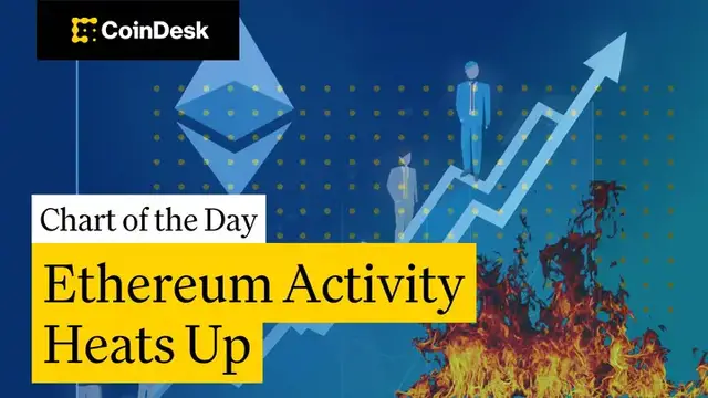 Video thumbnail for Ethereum activity spikes as new users flock to network