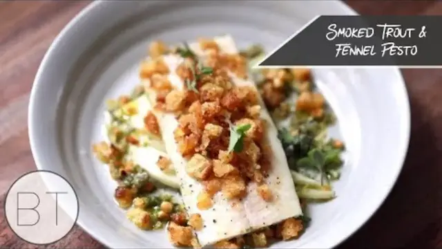 'Video thumbnail for Smoked Trout & Fennel Pesto'
