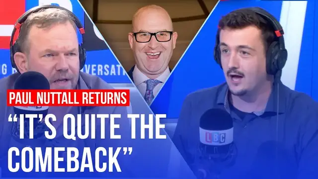 Video thumbnail for James O'Brien can't believe former UKIP leader has been appointed Reform UK vice-chairman | LBC