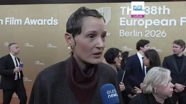 Video thumbnail for Mads Mikkelsen, Renate Reinsve and Stellan Skarsgård on how cinema can (re)humanise us