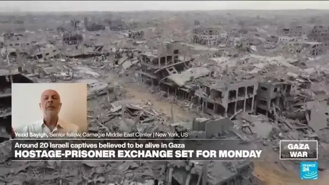 'Video thumbnail for 'Critical question': Will there be 'full-scale' UN aid for Gaza, 'deployment of int'l peacekeepers'?'
