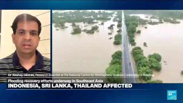 Video thumbnail for Asia floods death toll tops 1,160 as troops aid survivors