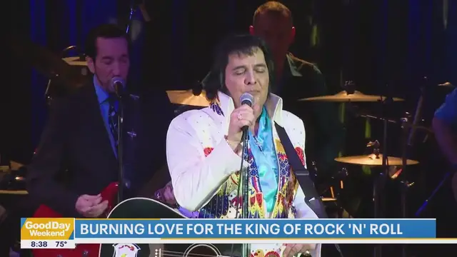 'Video thumbnail for Elvis Presley fans gather to pay tribute nearly 50 years after his death'