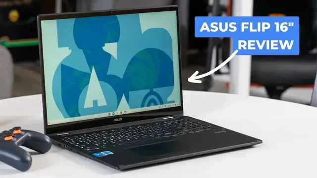 Video thumbnail for ASUS Chrombook Flip CX5601 Review: Bigger, Not Better