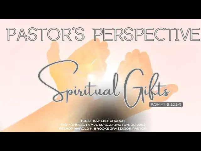Video thumbnail for Pastor's Perspective: Spiritual Gifts June 15, 2023
