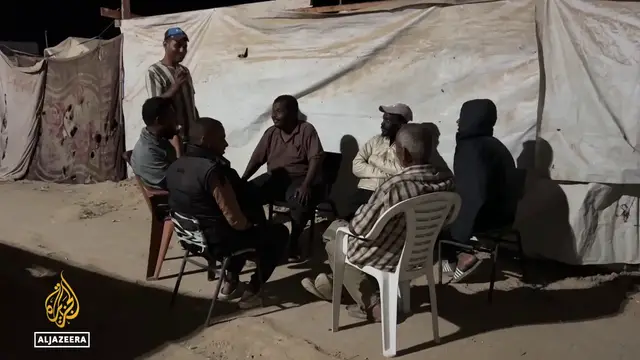 'Video thumbnail for Moment of respite: Palestinians enjoy sound of peace as ceasefire holds'