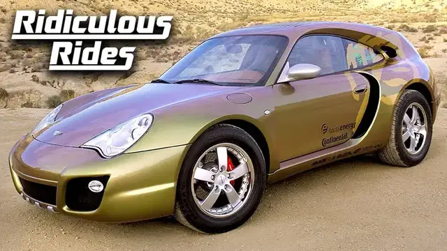 Video thumbnail for The Porsche That Transforms Into A Pick-Up Truck