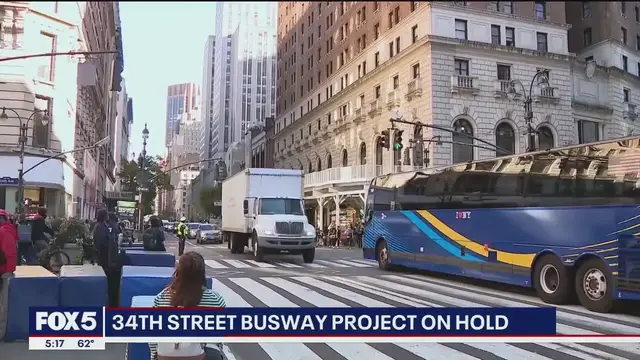 'Video thumbnail for 34th St. busway project put on hold'