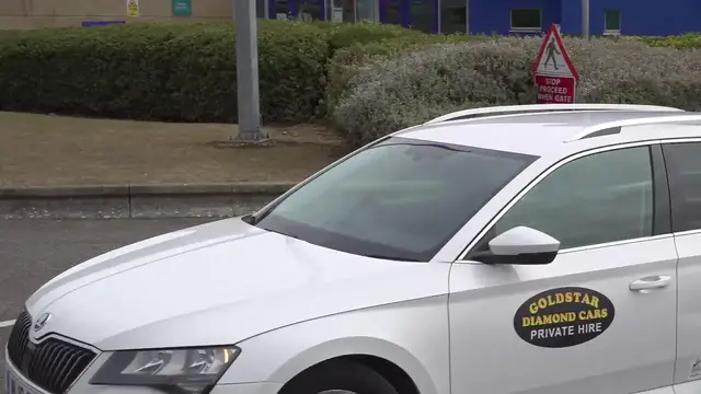 'Video thumbnail for WATCH: Taxi believed to be carrying Lucy Connolly leaves HMP Peterborough'