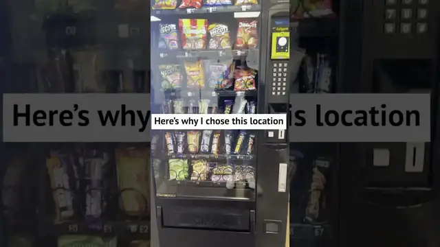 'Video thumbnail for moneymakingmeg: vending machine side hustle earning £7000/month!'