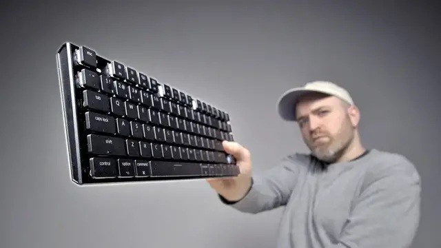 Video thumbnail for The World's Thinnest Mechanical Keyboard