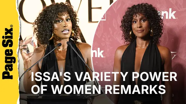 Video thumbnail for Issa Rae says 'it's hard to be a powerful woman when men keep f--king it up'