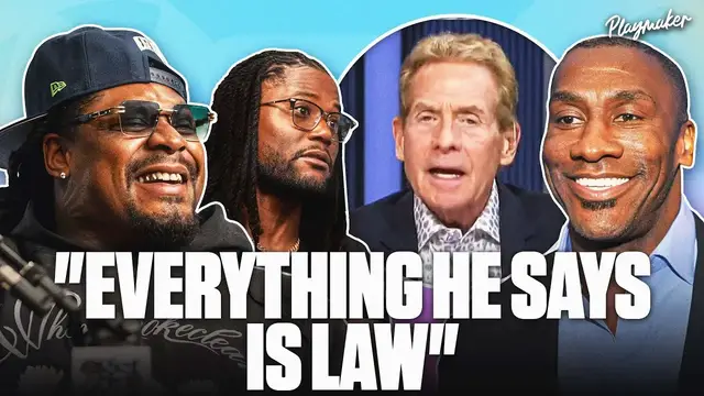 'Video thumbnail for Shannon And Marshawn Didn’t Hold Back On Skip Bayless'