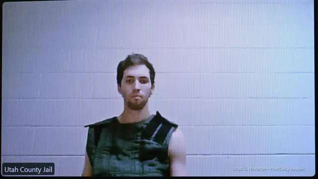 'Video thumbnail for Charlie Kirk shooting suspect asked for peaceful surrender, feared being shot'