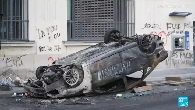 Video thumbnail for 'Like we had a war': France counts cost of violent protests