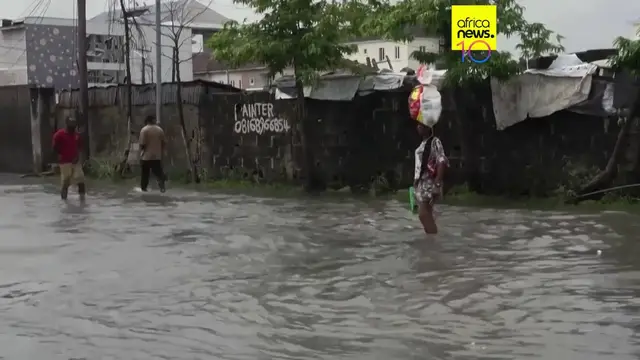 Video thumbnail for Heavy rainfall triggers widespread flooding in Nigeria