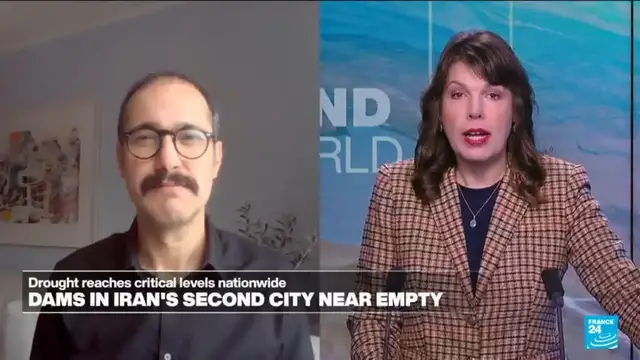 'Video thumbnail for Iran: Dams almost empty in Mashhad, home to 4 million people'