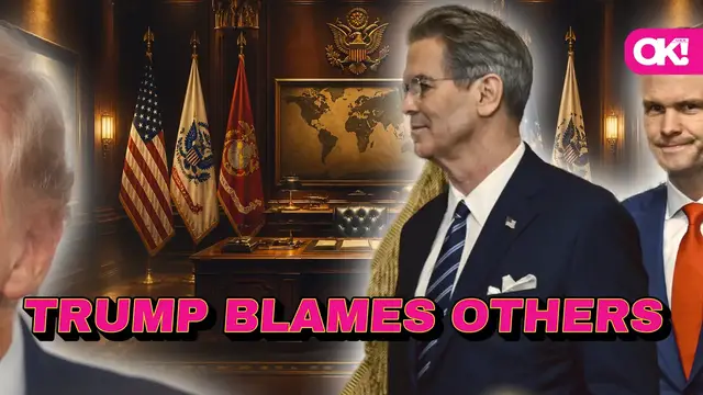 Video thumbnail for President Donald Trump Says 'Tell the General I’m Sorry' While Blaming Defense Secretary Pete Hegseth for Controversial
