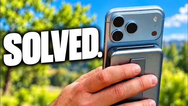 Video thumbnail for iPhone problem FIXED! Anker MagGo 2 Pro