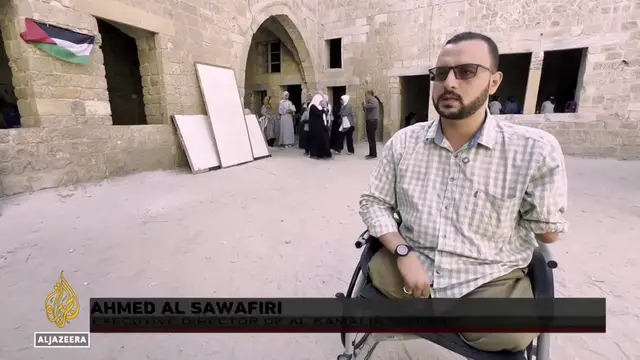 'Video thumbnail for Gaza’s 800-year-old school reopens, reviving hope for children’s education'