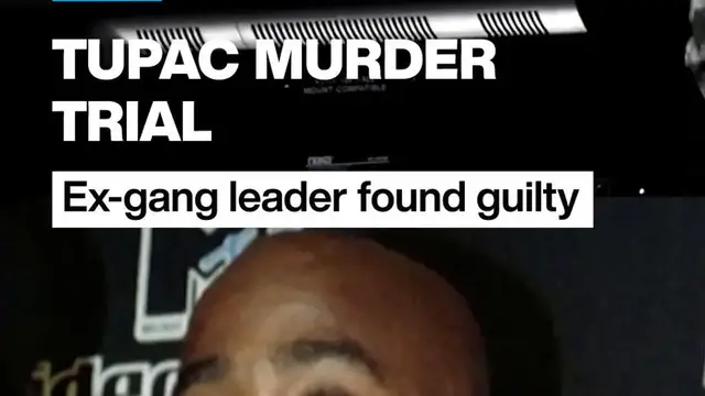 Video thumbnail for Tupac murder trial: Ex-gang leader found guilty