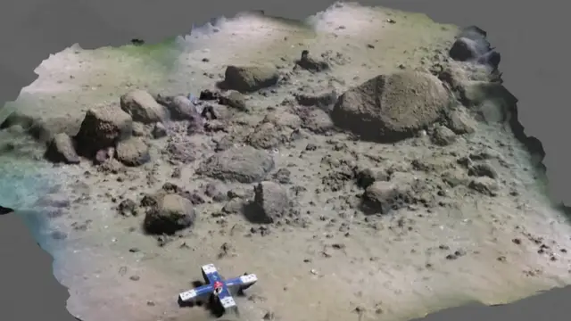 Video thumbnail for Researchers uncover 11,000-year-old stone wall beneath the sea off Germany's coast.