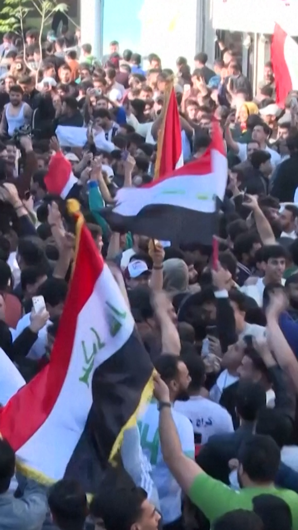 Video thumbnail for Iraq qualifies for the Fifa World Cup for the first time in 40 years