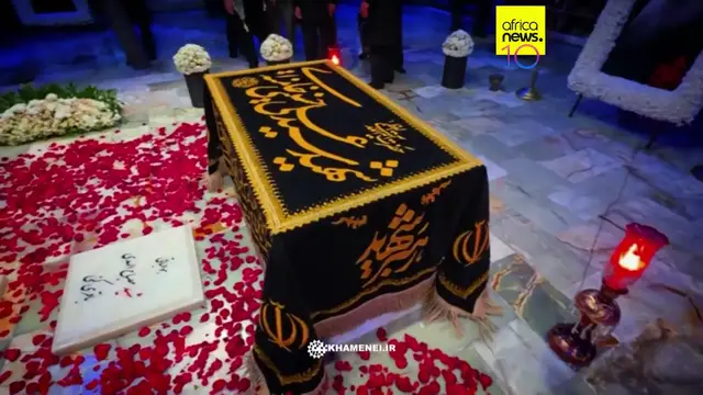 Video thumbnail for Iran's supreme leader vows revenge for the killing of his father and predecessor