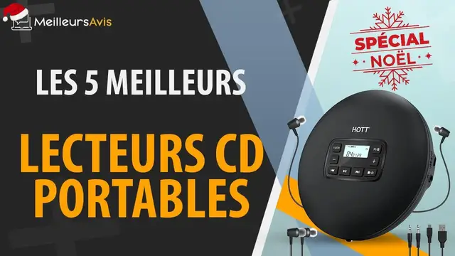 Video thumbnail for 🎁 MEILLEUR LECTEUR CD PORTABLE - NOËL 2022 (Comparatif & Guide d'achat)