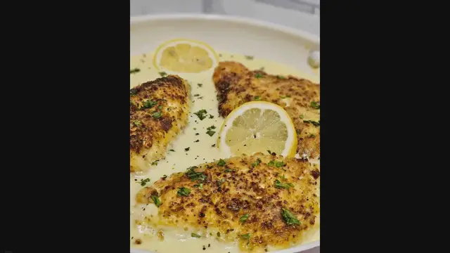 Video thumbnail for Creamy Lemon Chicken