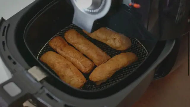 Video thumbnail for Air Fryer Magic: Unlocking the Deliciously Unexpected - Sweet Donuts, Crispy Pickles, and Surprising Sushi Rolls!