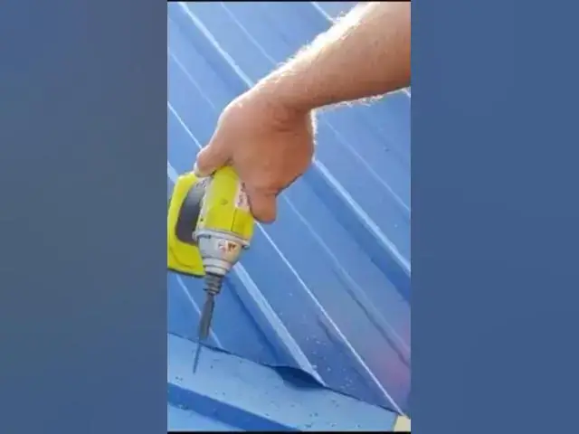 Video thumbnail for Why I Do Metal Roof Valley Foam All in One Day #Shorts