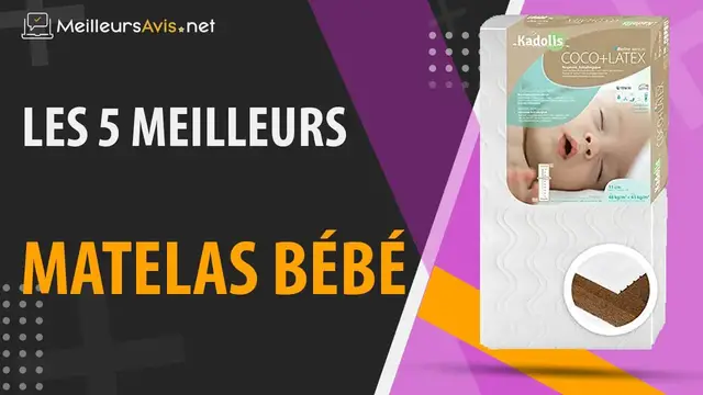 Video thumbnail for ⭐️ MEILLEUR MATELAS BÉBÉ - Avis & Guide d'achat (Comparatif 2021)