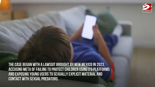 Video thumbnail for Meta hit with $567m bill after judge brands platforms a ‘public nuisance’