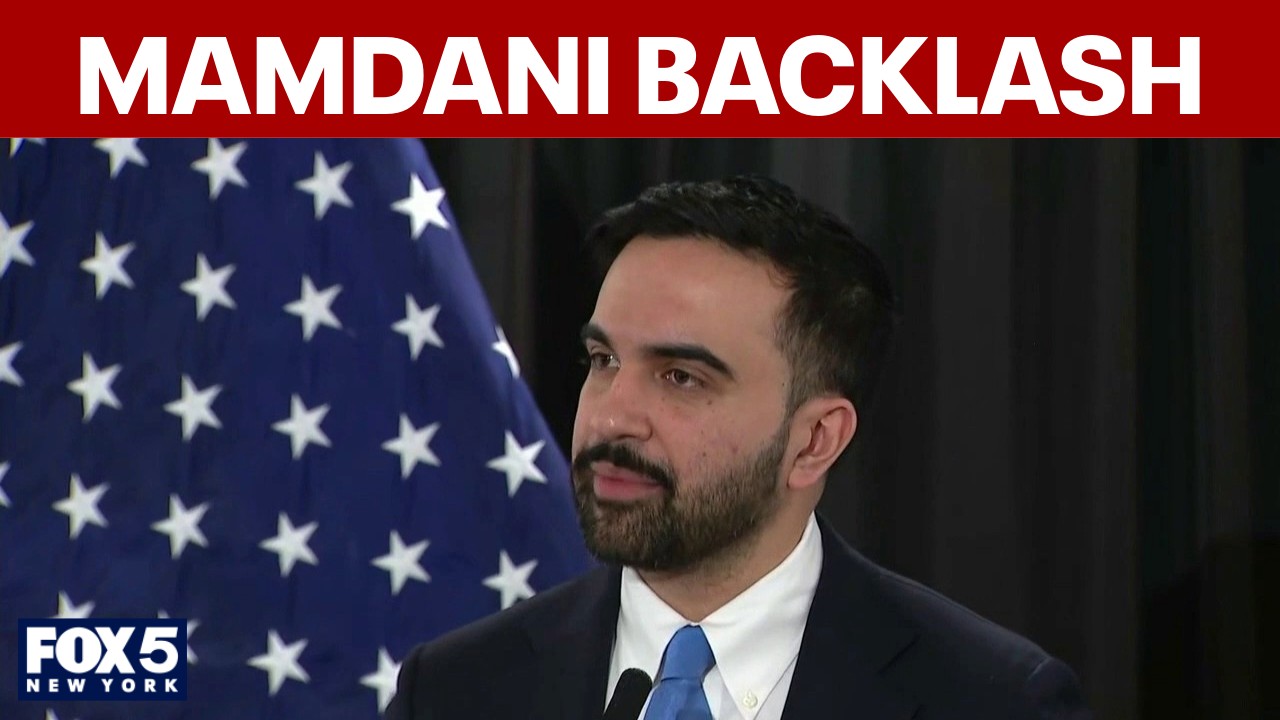 Video thumbnail for Mamdani faces backlash over comments on war in Middle East
