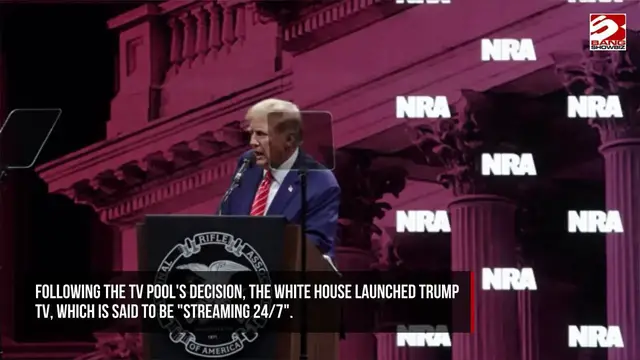 Video thumbnail for White House has launched Trump TV after CNN ban and US networks lawsuit