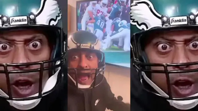 Video thumbnail for Eagles fan James called into my show and guaranteed a victory over the Cardinals